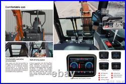 CFG-40UF 4Ton Kubota Diesel Engine 25HP Mini Excavator Digger with Hydraulic Thumb