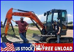 CFG-40UF 4 Ton Mini Excavator Digger with Kubota Diesel Engine -Comfort Cab & AC