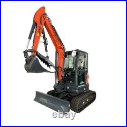 CFG-40UF 4 Ton Mini Excavator Digger with Kubota Diesel Engine -Comfort Cab & AC