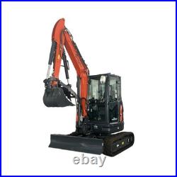 CFG-40UF 4 Ton Mini Excavator Digger with Kubota Diesel Engine -Comfort Cab & AC