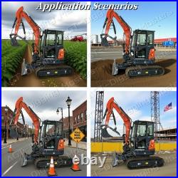 CFG-40UF 4 Ton Mini Excavator Digger with Kubota Diesel Engine High Performance CFG-40UF 4 Ton Mini Excavator Digger with Kubota Diesel Engine High Performance