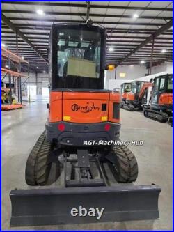 CFG-40UF 8487lbs Kubota Mini Excavator with Cab & AC 25HP Diesel USA Stock