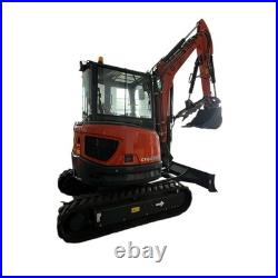 CFG 40UF Mini Excavator 4 Ton Digger 25HP Diesel Kubota Engine Hydraulic Thumb