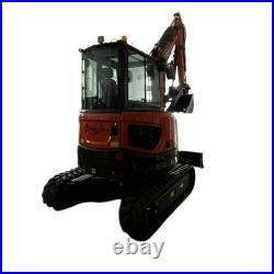 CFG 40UF Mini Excavator 4 Ton Digger 25HP Diesel Kubota Engine Hydraulic Thumb