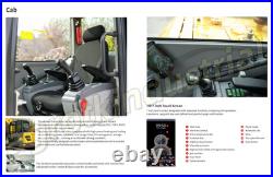 CFG 6Ton Kubota Diesel Engine Mini Excavator Tracked Digger STE75 NEW USA STOCK