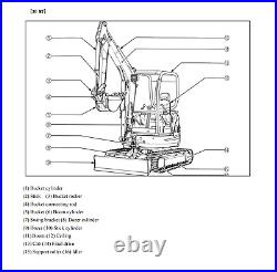 CFG-KU45 2023 New Mini Excavator Crawler Digger 3.5 Ton with air conditioner EPA