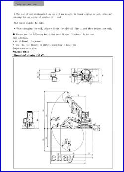CFG-KU45 Mini Excavator Crawler Digger 3.5Ton with air conditioner EPA Certified