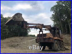 Case 1085 Excavator Backhoe Loader Power Angle Bucket Hydraulic Thumb. CHEAP