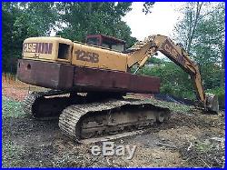Case 125b excavator
