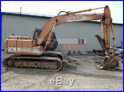 Case 9010b Excavator, Cab, Heat/ac, Radio, Aux Hydraulics, Thumb, 106 HP Diesel