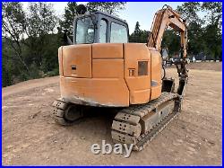 Case CX80 Excavator, thumb and 2 buckets, great condition, optional hydraulics