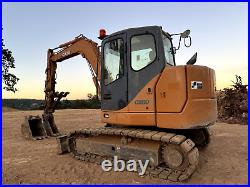 Case CX80 Excavator, thumb and 2 buckets, great condition, optional hydraulics