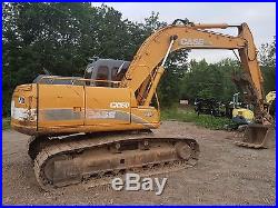 Case Cx160 Excavator Cab A/c Q/c Thumb Nice Tight Machine Ready To Work In Pa