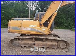 Case Cx160 Excavator Cab A/c Q/c Thumb Nice Tight Machine Ready To Work In Pa