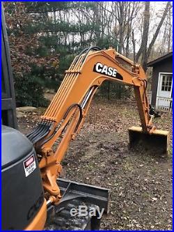 Case cx36 mini excavator w new hydrolic thumb