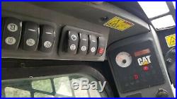 Cat 277c Track Skid Steer Cab Heat A/c 2spd High Flow Joystick Controls! Finance