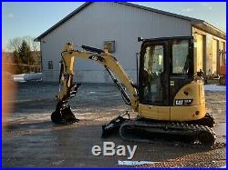 Cat 303.5 With Cab And Thumb