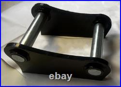 Cat 305 305.5 306 Excavator ears and pins Weld on 45mm 10-1/4 C- C