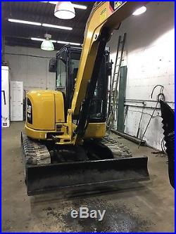 Cat 305.5 ecr mini excavator, thumb, coupler