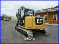 Cat 308E CR Excavator Tractor Dozer Diesel Used All Glass Cab Heat A/C Joystick