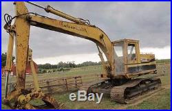 Caterpillar 225LC Hydraulic Excavator GRAPPLE 54 INCH BUCKET TRACK HOE 215 225