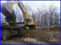 Caterpillar 245 Crawler Excavator 1200hrs SMOH All OEM Parts Heat/AC Stnd Bucket