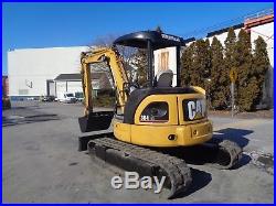 Caterpillar 304CR Mini Excavator Backhoe 2 Speed Diesel Low Hours