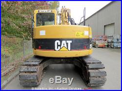 Caterpillar 313C Hydraulic Excavator Heated Cab A/C Hyd Q/C 98 Blade Aux