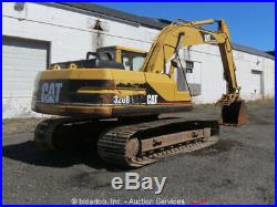 Caterpillar 320BL Excavator Hydraulic Cab Tractor 6 Turbo Thumb Trackhoe bidadoo