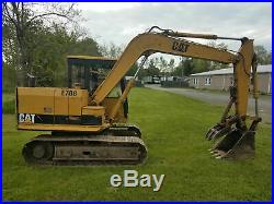 Caterpillar E70B Excavator with Thumb