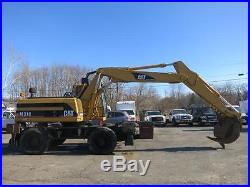 Caterpillar M318 318 Mobile Excavator Rubber Wheel Wheeled Machine BANK REPO WOW