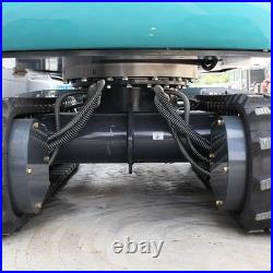 Cheap 2.5Ton Mini Excavator 16HP KUBOTA Diesel Side Swing Expansion Tracks Pilot