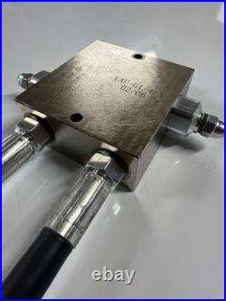 Chinese Mini Excavator Cushion Valve Kit Complete for Swivel Motor Assembled