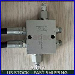 Chinese Mini Excavator Cushion Valve Kit Complete for Swivel Motor Assembled Chinese Mini Excavator Cushion Valve Kit Complete for Swivel Motor Assembled