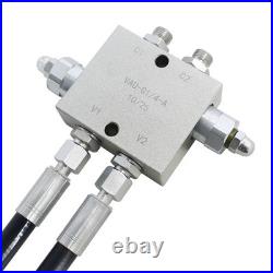 Chinese Mini Excavator Cushion Valve Kit Complete for Swivel Motor Assembled