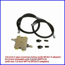 Chinese Mini Excavator Cushion Valve Kit Complete for Swivel Motor Assembled 4jI