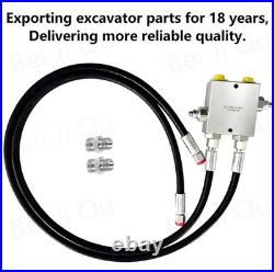 Chinese Mini Excavator Cushion Valve Kits Complete for Swivel Motor Assembled