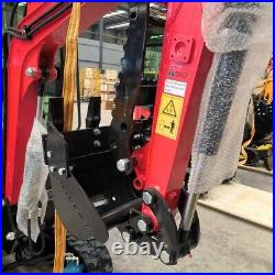 Closed Cabin Mini Crawler Hydraulic Excavator in Stock USA