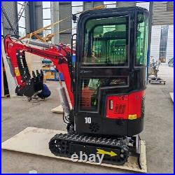 Closed Cabin Mini Crawler Hydraulic Excavator in Stock USA