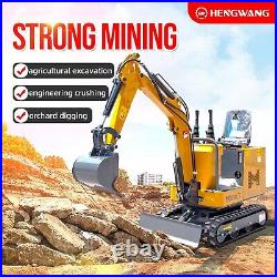 Crawler Excavator for Construction Works, Mini Excavator from HENGWANG HW09C