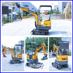 Crawler Excavator for Construction Works, Mini Excavator from HENGWANG HW10-4C
