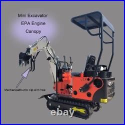 Crawler Type 0.8ton 800kg Small Mini Excavator with EPA Petrol Engine