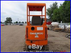 Daewoo Solar SL015 Hydraulic Mini Excavator Bakchoe Blade Diesel bidadoo