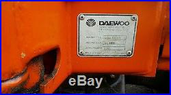 Daewoo sl 010 mini excavator