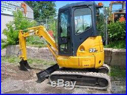 Deere 27C ZHS Mini Excavator