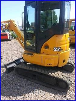 Deere 27C ZHS Mini Excavator