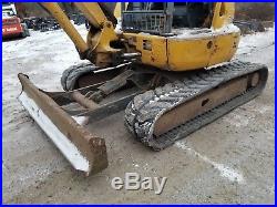 Deere 50c Excavator Zts Solid Machine Hydraulic Thumb Ready To Work In Pa