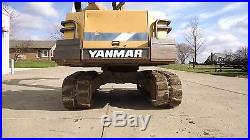 Diesel 1980's Model Yanmar B-50 Tracked Hoe Excavator 2 Ft. Bucket