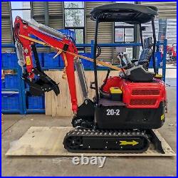 Diesel engine hydraulic high power 2ton excavator