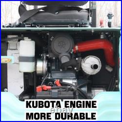 Digger Mini Hydraulic Excavator Garden USA Stock Tracked 13.5HP+4 Attachment